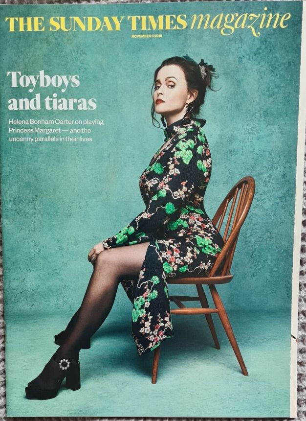 SUNDAY TIMES MAGAZINE|THE magazine side cover 3 November 2019