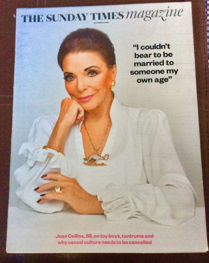 SUNDAY TIMES MAGAZINE|THE magazine side cover 10 October 2021