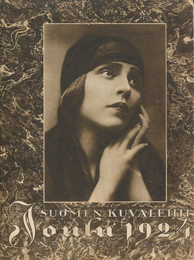 SUOMEN KUVALEHTI magazine side cover Issue 51-52   1924
