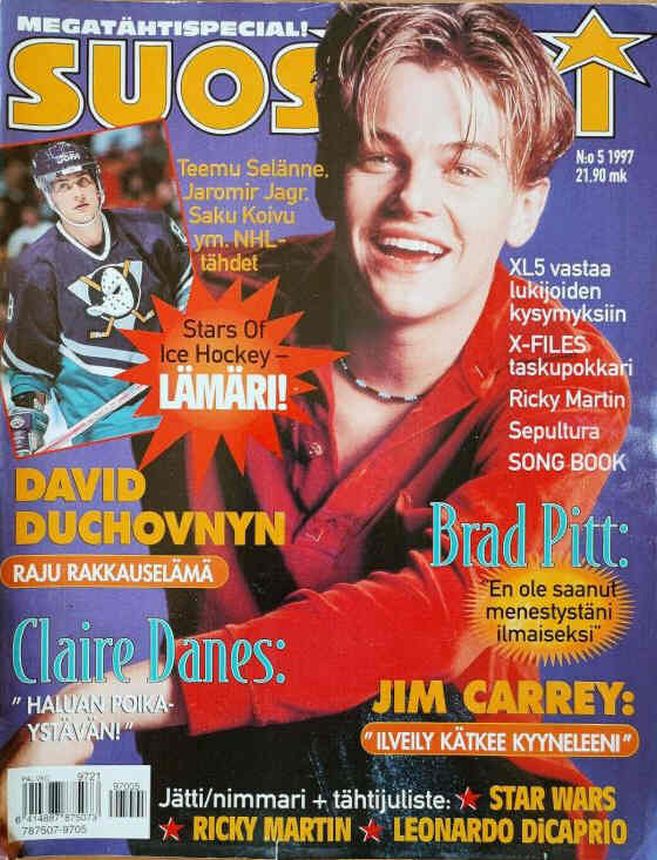 SUOSIKKI magazine side cover  May 1997