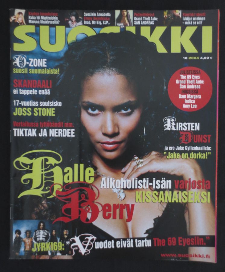 SUOSIKKI magazine side cover Issue 10 October 2004