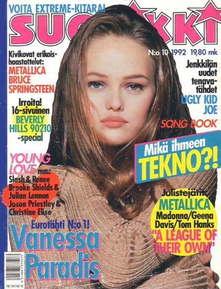 SUOSIKKI magazine side cover Issue 10 October 1992