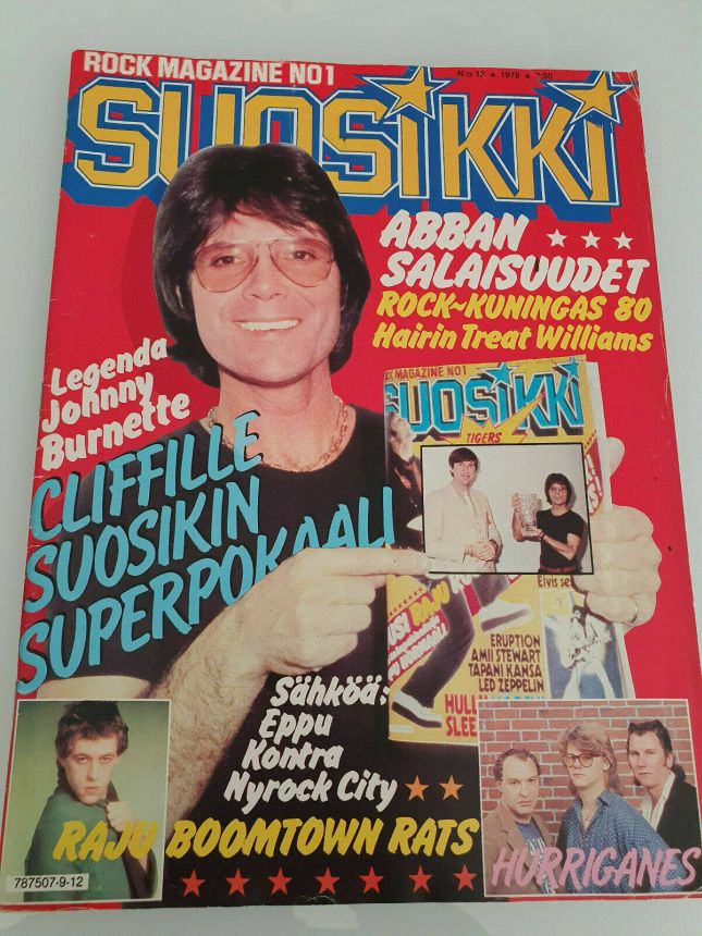 SUOSIKKI magazine side cover  December 1979