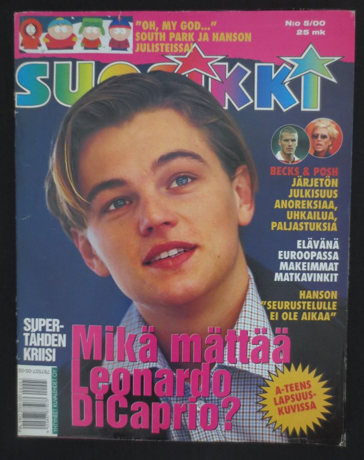 SUOSIKKI magazine side cover  May 2000