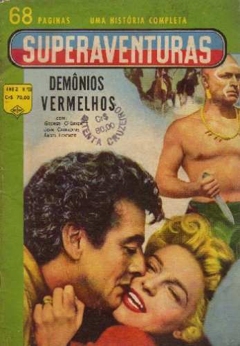 SUPERAVENTURAS magazine side cover Issue 33  1963