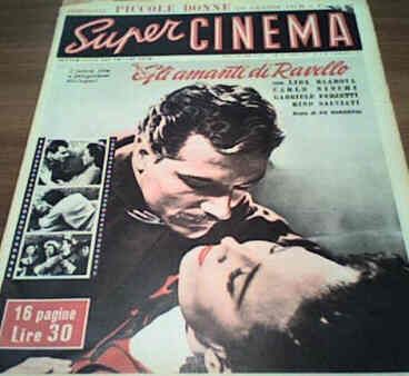 SUPER CINEMA magazine side cover Issue 11 1 April 1951