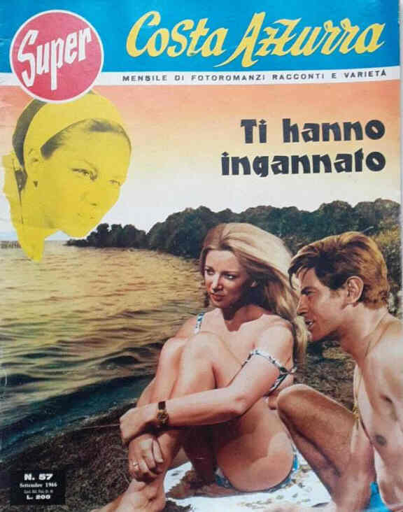 SUPER COSTA AZZURRA magazine side cover Issue 57  September 1966