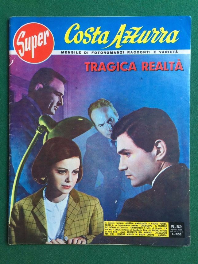 SUPER COSTA AZZURRA magazine side cover Issue 52  April 1966