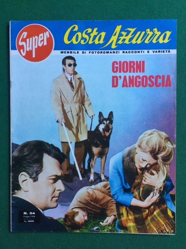 SUPER COSTA AZZURRA magazine side cover Issue 54  June 1966
