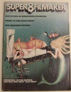 SUPER 8 FILMAKER magazine side cover June 1977