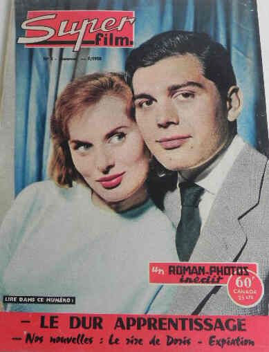 SUPER FILM magazine side cover Issue 5 August 1958