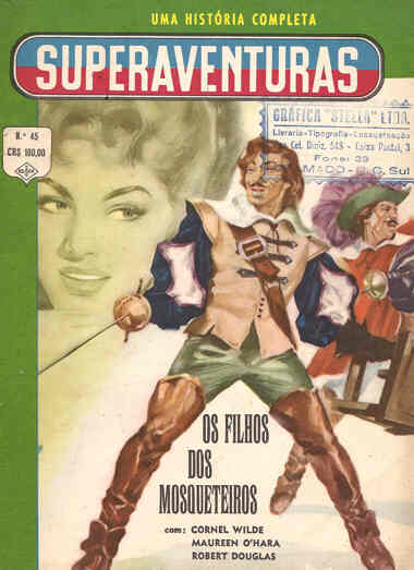 SUPERAVENTURAS magazine side cover Issue 45  