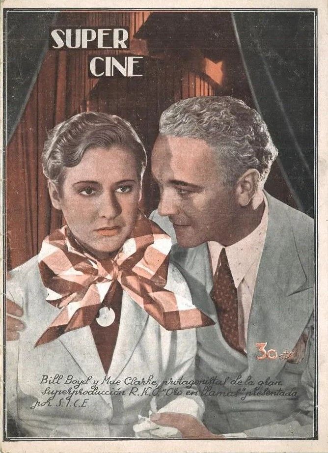 SUPER CINE magazine side cover Issue 30 15 May 1934