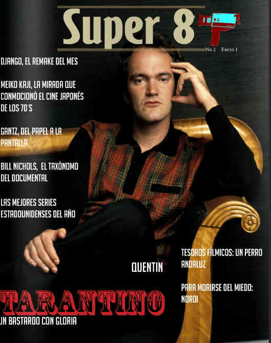SUPER 8 magazine side cover Issue 2 1 January 2013