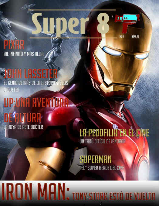 SUPER 8 magazine side cover Issue 9 15 April 2013