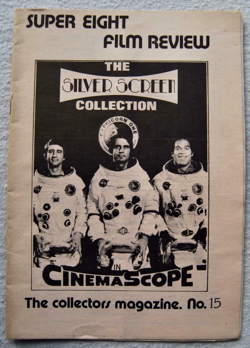 SUPER EIGHT FILM REVIEW magazine side cover Issue 15   