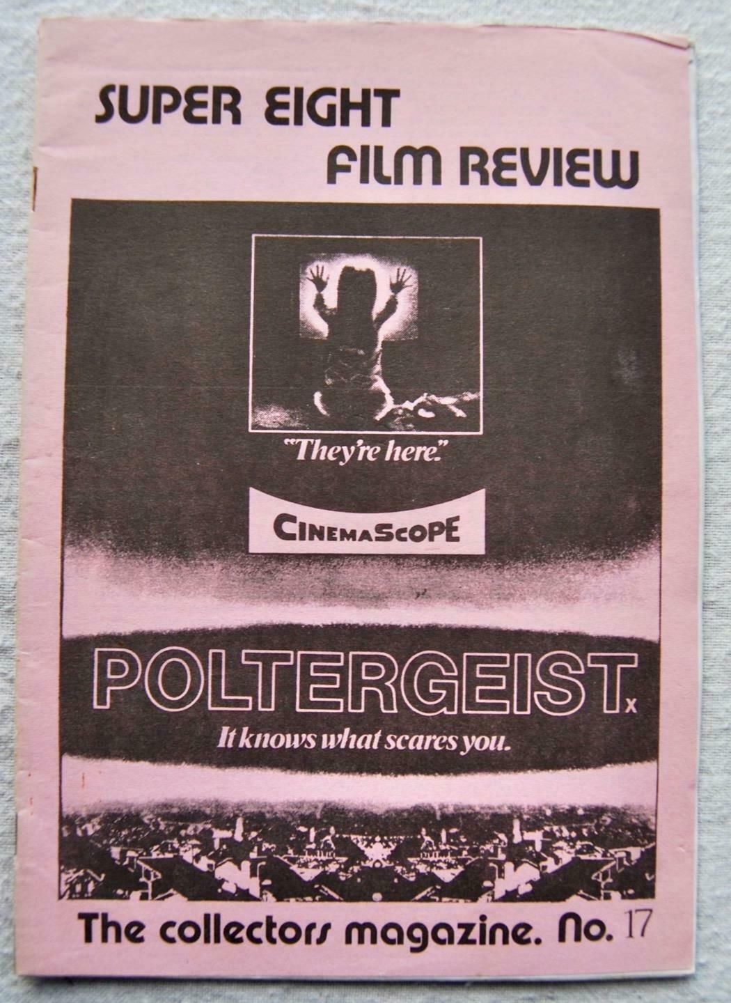 SUPER EIGHT FILM REVIEW magazine side cover Issue 17   