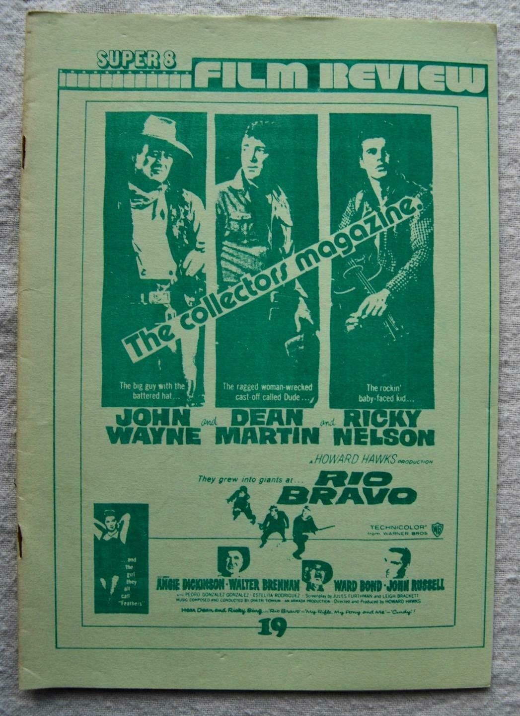 SUPER EIGHT FILM REVIEW magazine side cover Issue 19   