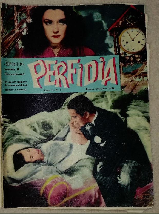 SUPERFILM magazine side cover Issue 1 September 1954
