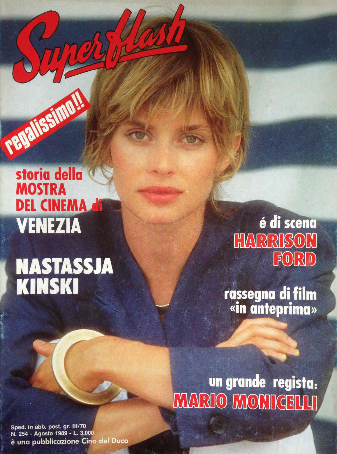 SUPERFLASH magazine side cover Issue 254 August 1989
