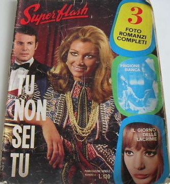 SUPERFLASH magazine side cover Issue 6  December 1968