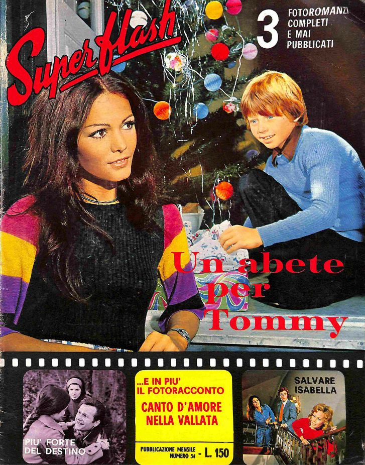 SUPERFLASH magazine side cover Issue 54   1972