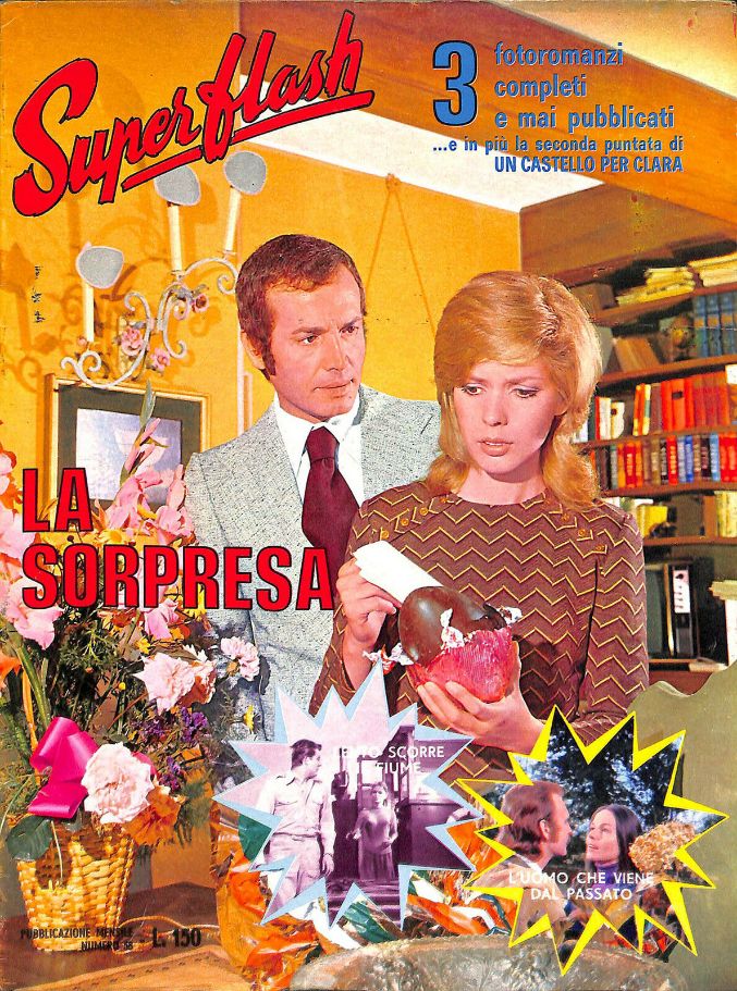 SUPERFLASH magazine side cover Issue 58  March 1973