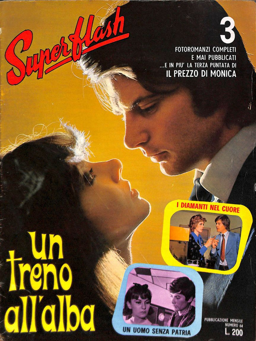 SUPERFLASH magazine side cover Issue 64  October 1973