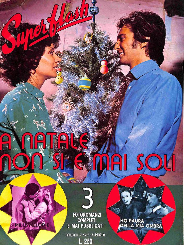 SUPERFLASH magazine side cover Issue 66  December 1973