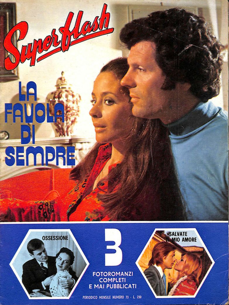 SUPERFLASH magazine side cover Issue 73  July 1974