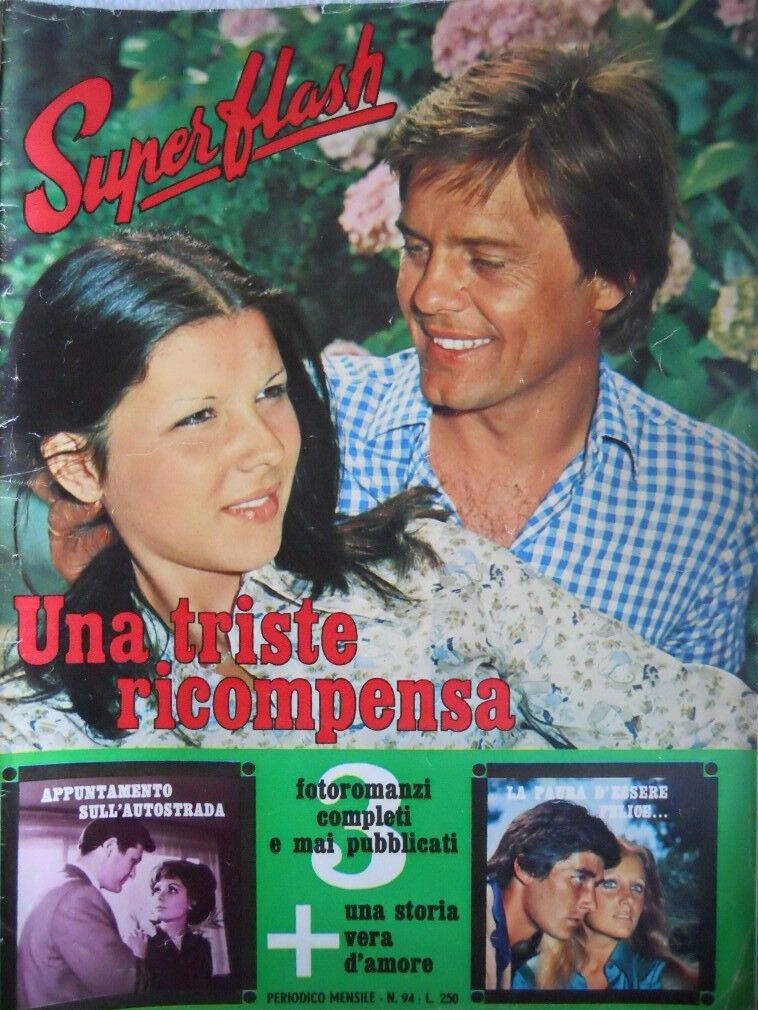 SUPERFLASH magazine side cover Issue 94  April 1976