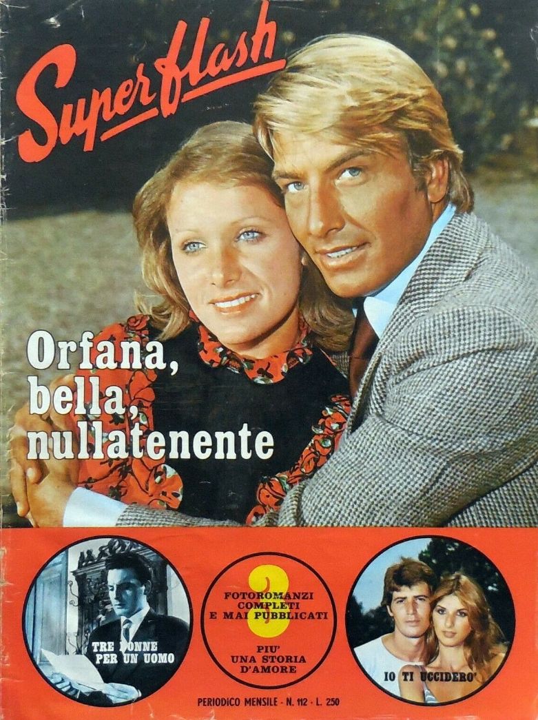 SUPERFLASH magazine side cover Issue 112  October 1977