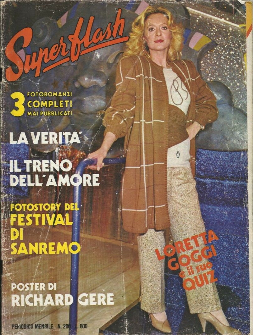 SUPERFLASH magazine side cover Issue 200   1985