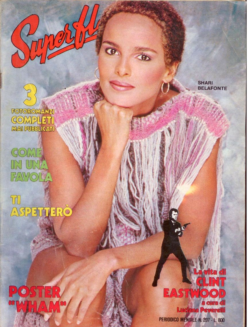 SUPERFLASH magazine side cover Issue 207   1985