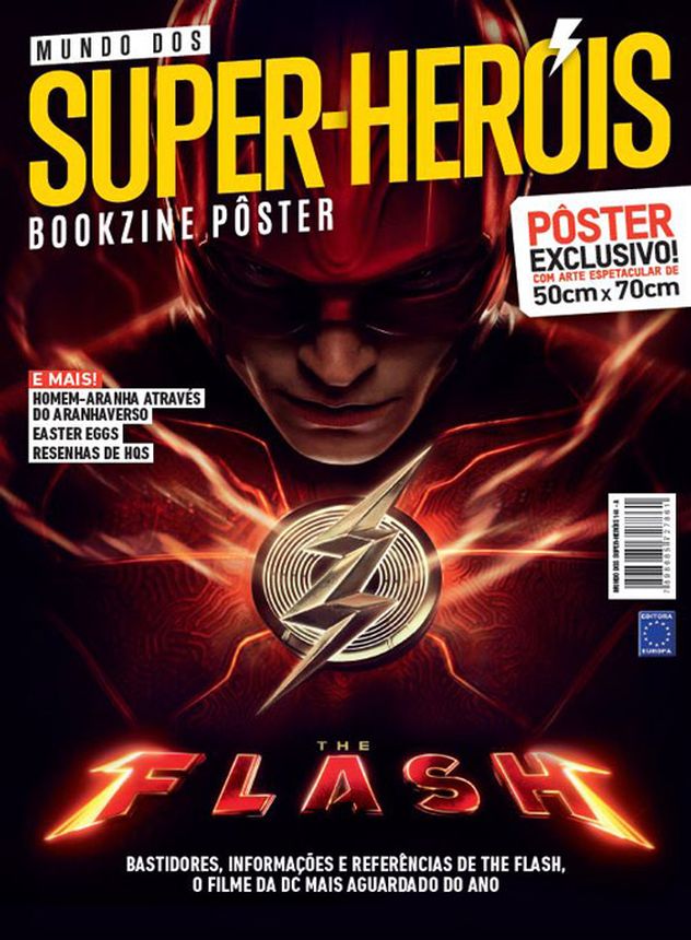 MUNDO DOS SUPER HEROIS magazine side cover Issue 144   