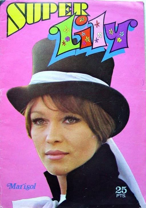 SUPER LILY magazine side cover Issue 1  January 1976