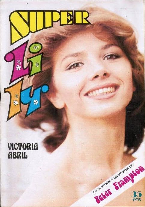 SUPER LILY magazine side cover Issue 34  October 1978