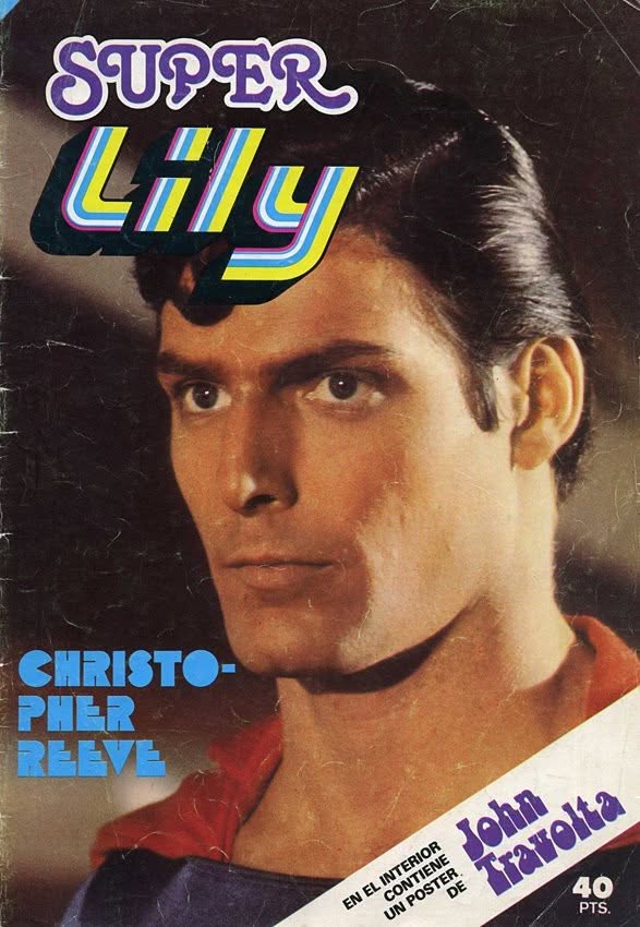 SUPER LILY magazine side cover Issue 39  March 1979