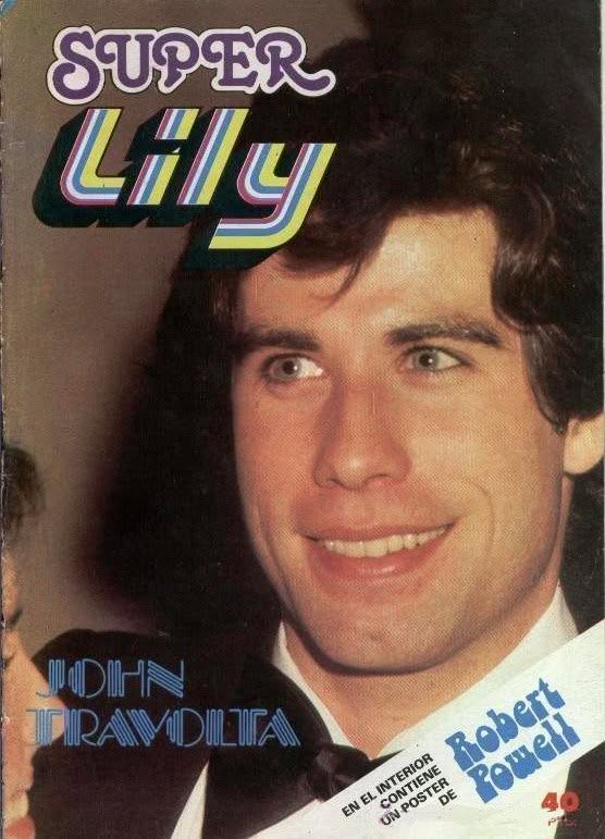 SUPER LILY magazine side cover Issue 40  April 1979