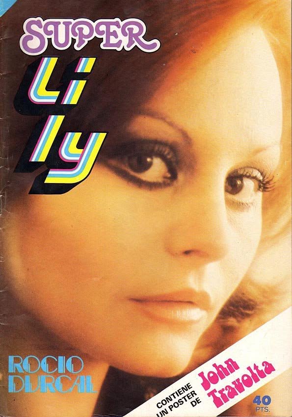 SUPER LILY magazine side cover Issue 42  June 1979