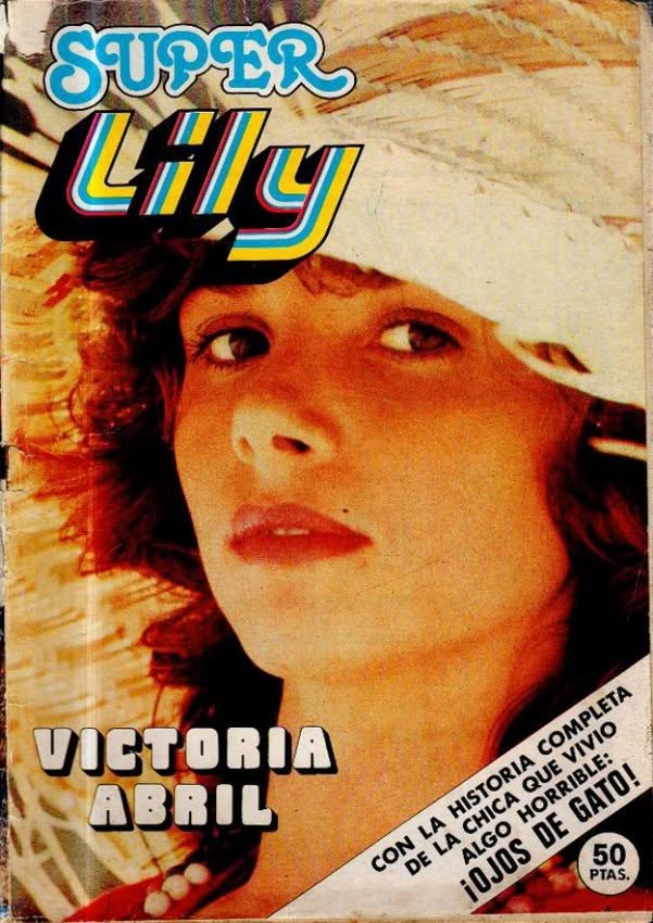 SUPER LILY magazine side cover Issue 56  August 1980