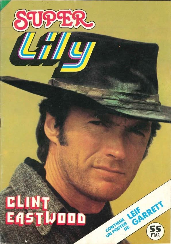 SUPER LILY magazine side cover Issue 64  April 1981