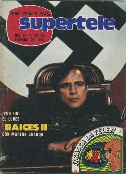 SUPERTELE magazine side cover Issue 22 16 February 1980