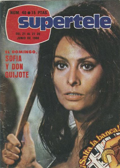 SUPERTELE magazine side cover Issue 40 21 June 1980