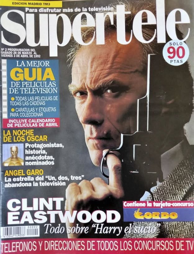 SUPERTELE magazine side cover Issue 2 28 March 1992