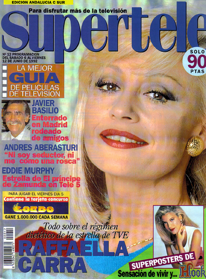 SUPERTELE magazine side cover Issue 12 6 June 1992