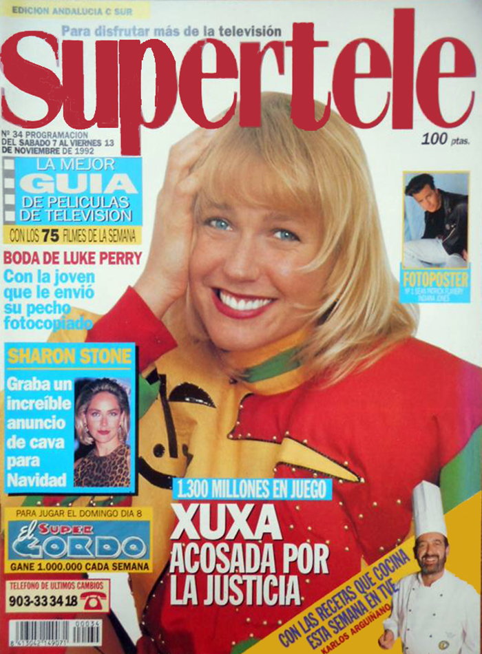 SUPERTELE magazine side cover Issue 34 7 November 1992