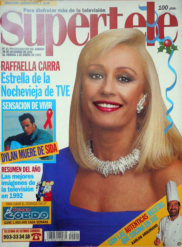 SUPERTELE magazine side cover Issue 41 25 December 1992