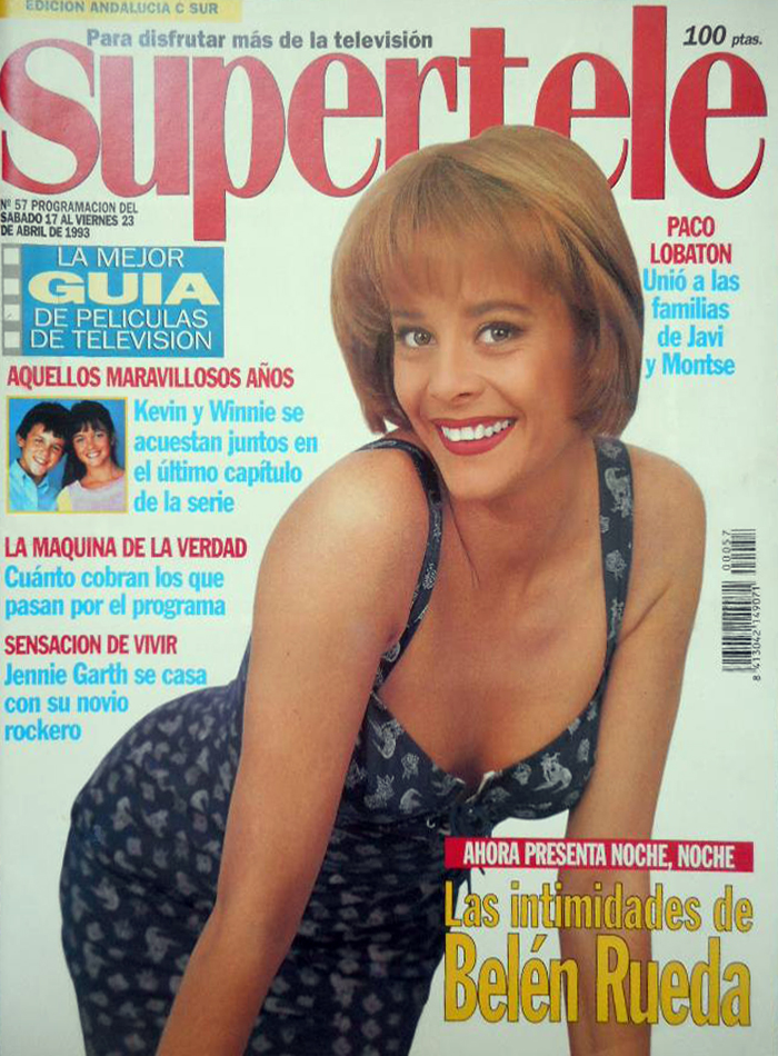 SUPERTELE magazine side cover Issue 57 17 April 1993