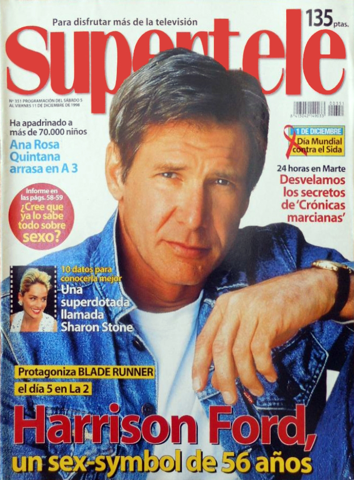SUPERTELE magazine side cover Issue 351 5 December 1998